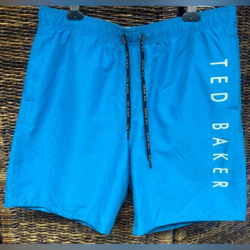 Ted Baker Men's Blue Swim Shorts